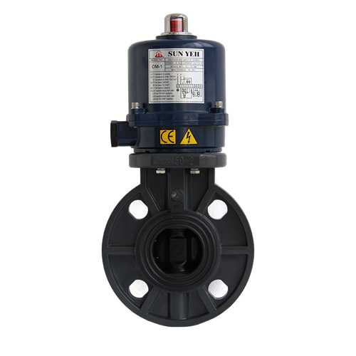 【SUNYEH】電動PVC蝶閥 【SUNYEH】電動PVC蝶閥